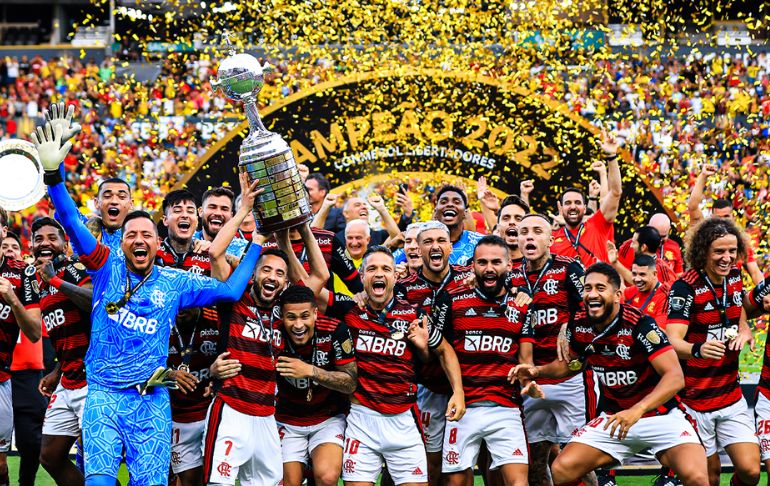 ¡Flamengo campeón de la Copa Libertadores 2022! El 'Mengao' venció 1-0 a Athletico Paranaense [VIDEO]