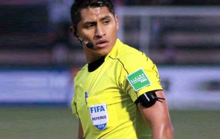 Michael Espinoza, árbitro de la primera final en Arequipa:"La Conar me designó y tengo que venir"