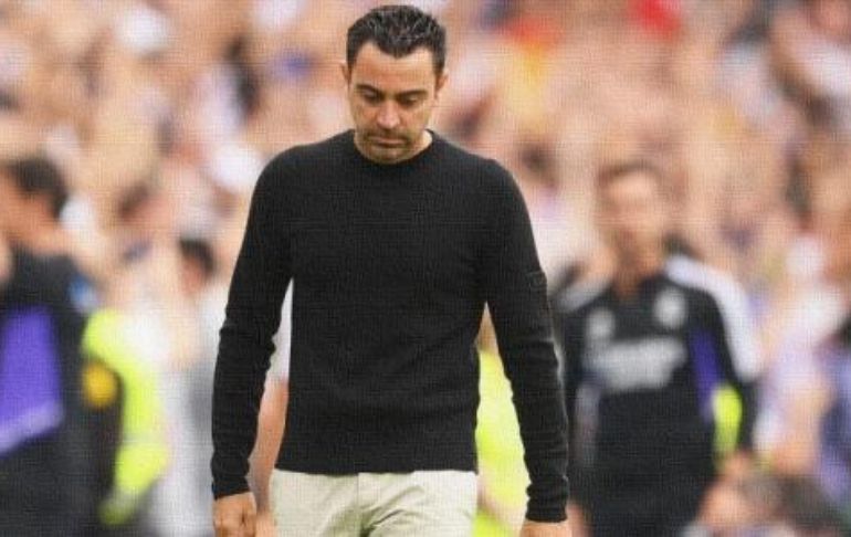 Xavi tras eliminación del Barcelona: "Nos ha pasado de todo. Ha sido muy cruel"