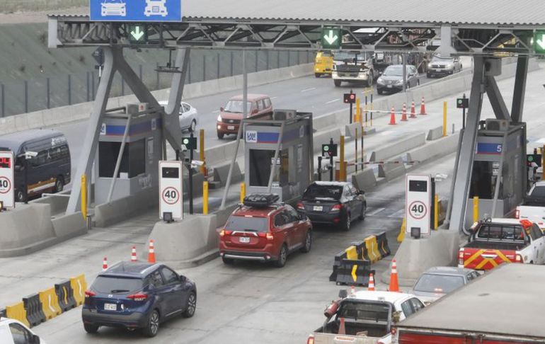 Lima Expresa: mañana reinicia cobro de peaje desde Evitamiento hacia la avenida Industrial