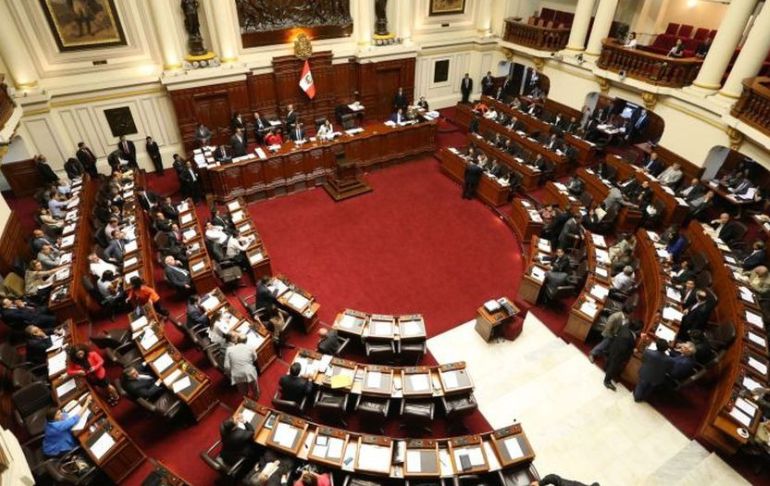 Portada: Acción Popular presenta proyecto de ley que plantea que los congresistas puedan renunciar al cargo