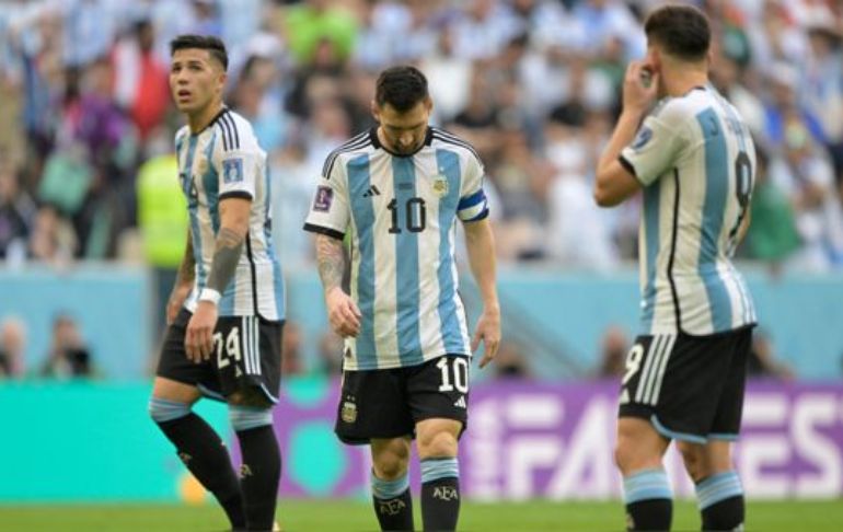 Portada: ¡Para no creerlo! Argentina perdió 2-1 ante Arabia Saudita por el Mundial Qatar 2022 [VIDEO]