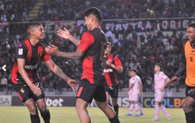 FBC Melgar goleó 3-0 a Sport Boys en Arequipa y se consolida en la tabla acumulada