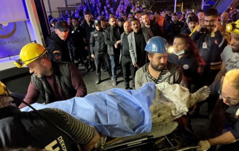 Portada: Tragedia en Turquía: asciende a 41 muertos la trágica explosión en la mina de carbón