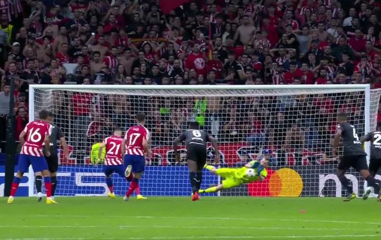 ¡De locura! Atlético de Madrid falló un penal a los 98' y quedó eliminado de la Champions League [VIDEO]