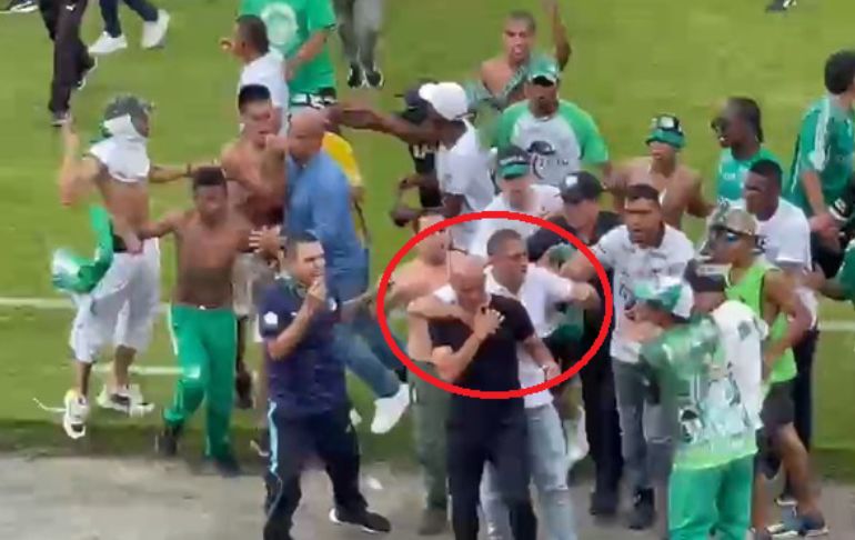 Deportivo Cali: ¿qué exjugador de Universitario fue agredido por hinchas del club colombiano? [VIDEO]