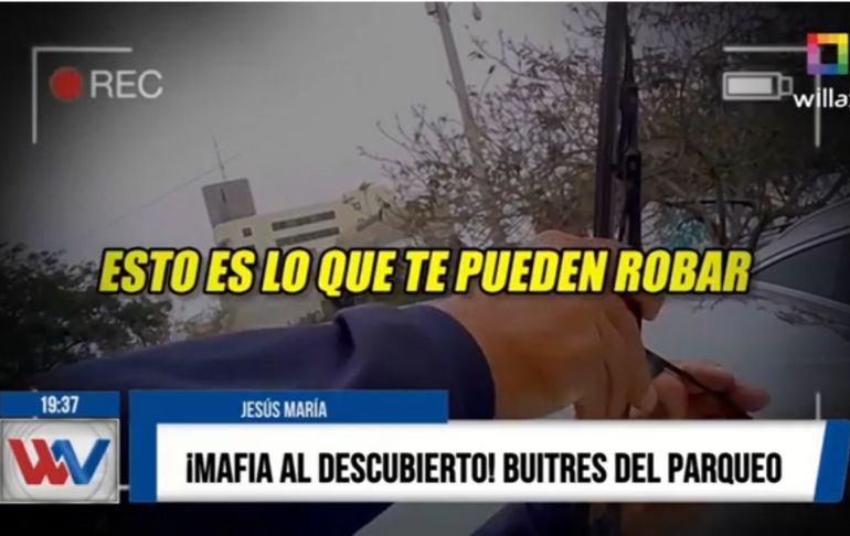 Portada: ¡Mafia al descubierto! Buitres del parqueo [VIDEO]