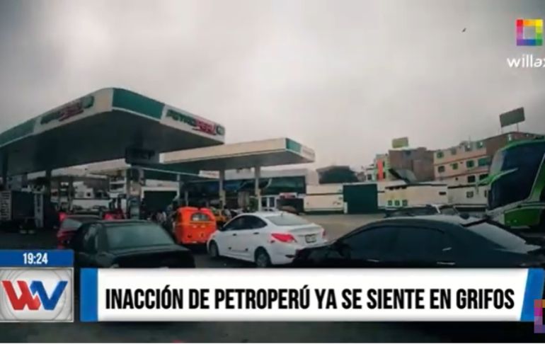 Portada: Desabastecimiento de combustible puede durar hasta 45 días [VIDEO]