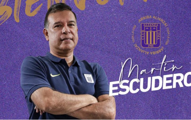 ¡Para no creerlo! Martín Escudero fue técnico del equipo de vóley de Alianza Lima por un día