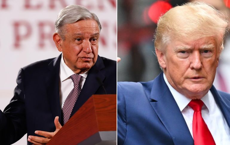 Portada: AMLO vota a favor de que Donald Trump recupere su cuenta de Twitter