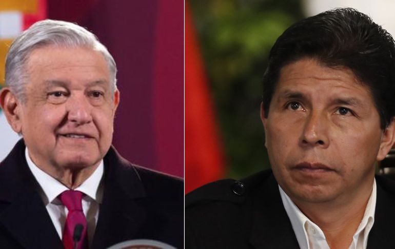 Portada: Presidente de México pide al Congreso peruano autorizar viaje de Pedro Castillo a la cumbre del Pacífico