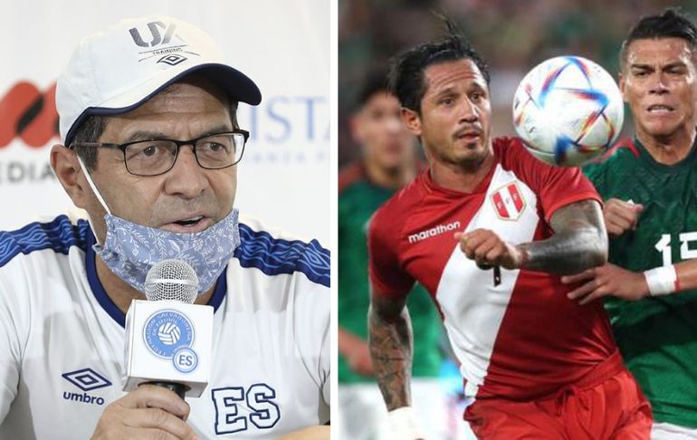 Portada: DT de El Salvador opina de la selección peruana:"Ante México me dejó muy buena impresión"