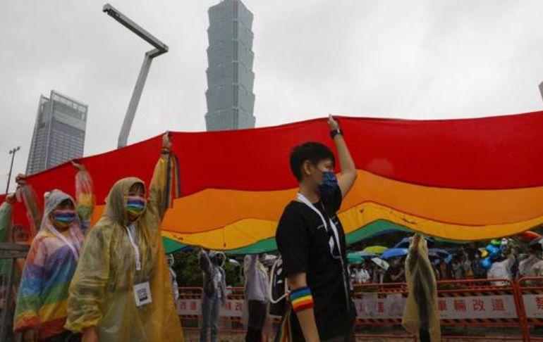 Taiwán celebra su primera marcha del Orgullo LGTBQ tras dos años de pandemia