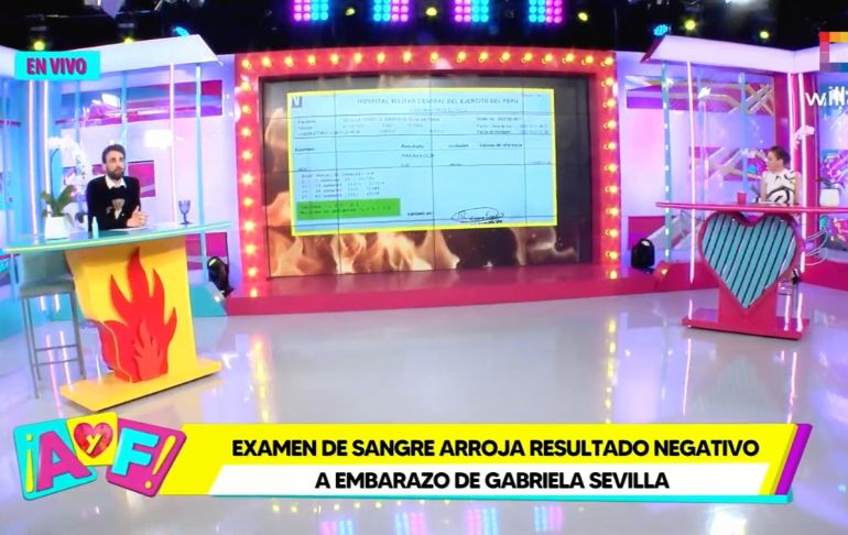 ¡CONFIRMADO! Gabriela Sevilla nunca estuvo embarazada