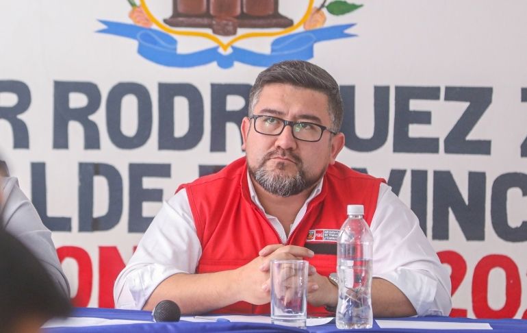 Geiner Alvarado: Ejecutivo acepta renuncia del censurado ministro de Transportes