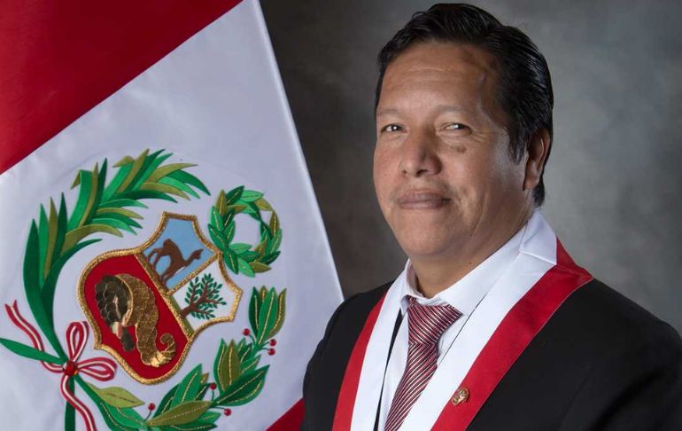 Congresista Germán Tacuri fue internado de emergencia, informó José Williams