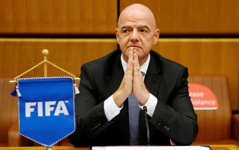 Presidente de FIFA pide un alto al fuego en Ucrania durante Mundial Qatar 2022