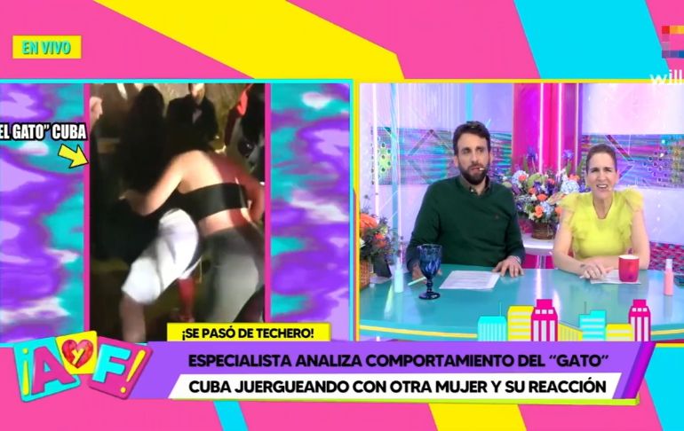 Gigi Mitre tras imágenes de Ale Venturo con Rodrigo Cuba: "No se da ni su lugar"