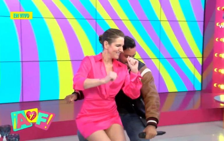 Portada: Austin Palao se emociona tras bailar con Gigi Mitre: "Mamá, perreé con Gigi" [VIDEO]