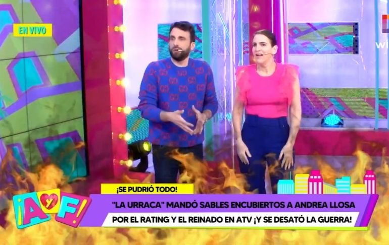 Gigi Mitre sobre Andrea Llosa: "Hace rating con programa grabado, es más meritorio"