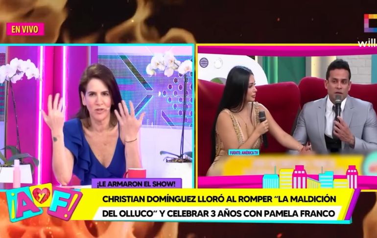 Portada: Amor y Fuego: Gigi Mitre parte su torta de cumpleaños y pasa algo inesperado [VIDEO]