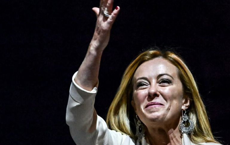 Portada: Italia: alianza de derecha obtiene triunfo en las elecciones