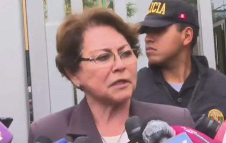 Gladys Echaíz tras reunión con la OEA: "La verdad se está abriendo paso, con eso les digo todo"