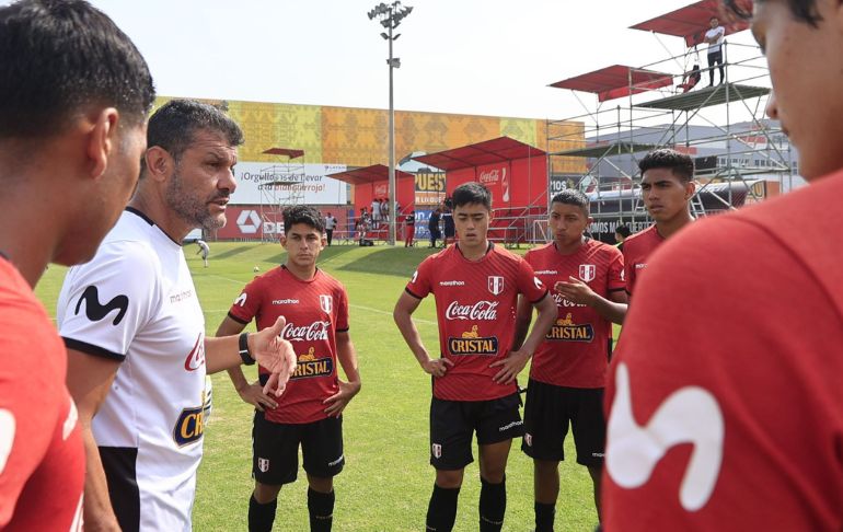 Selección peruana sub-20 quedó lista para los Juegos Suramericanos Asunción 2022