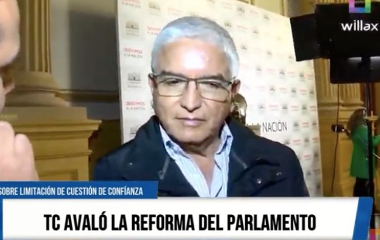 Héctor Acuña sobre cuestión de confianza: "El Congreso le debe devolver el documento a Aníbal Torres" [VIDEO]