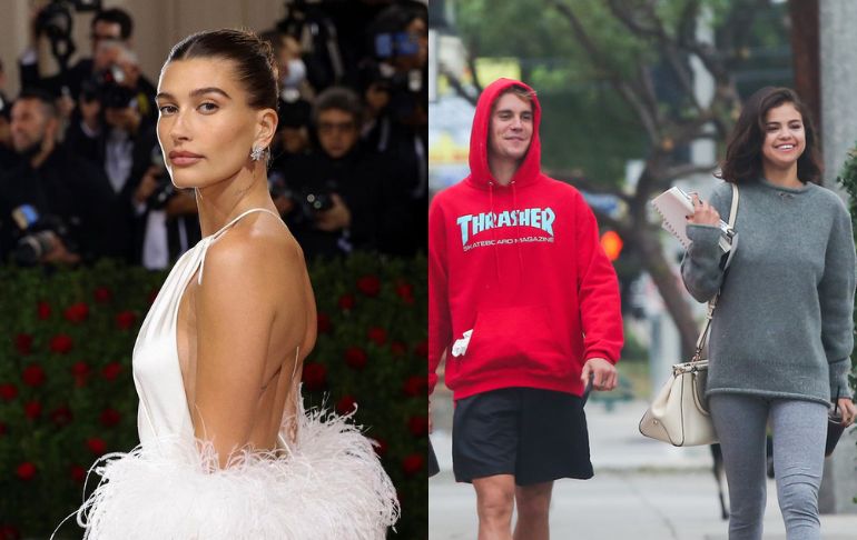 Portada: Hailey Bieber niega haberse metido en la relación de Justin Bieber y Selena Gómez