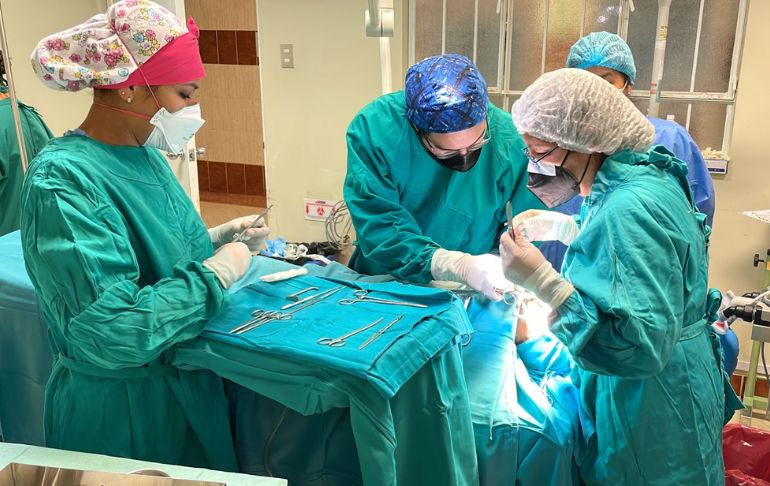 Huancavelica: realizan cirugías reconstructivas gratuitas a niños con fisura labial palatina y paladar hendido