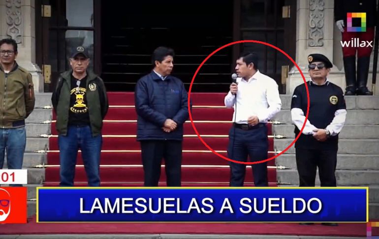 Portada: Jeremías Huamán, representante de los licenciados de las Fuerzas Armadas: lamesuelas a sueldo [VIDEO]