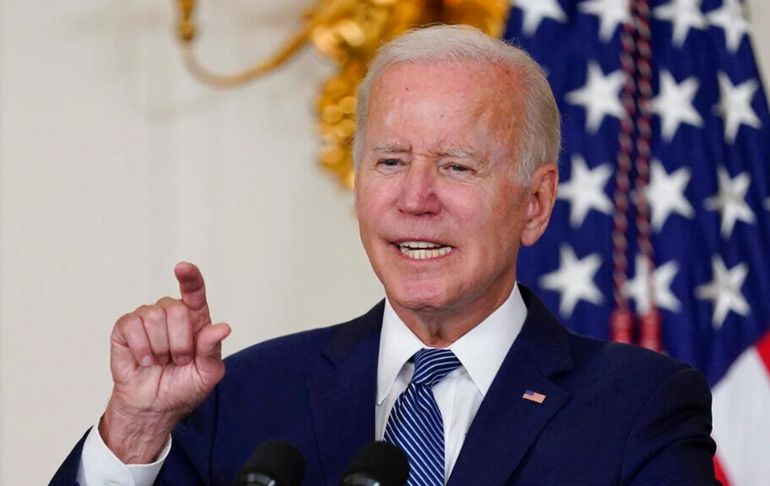 Portada: Estados Unidos: Joe Biden acusa a Vladimir Putin de ser cruel con Ucrania tras declaración de ley marcial