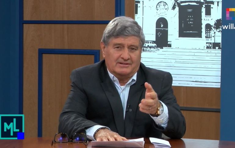 Raúl Diez Canseco: "El partido está destrozado y copado por gente inepta" [VIDEO]