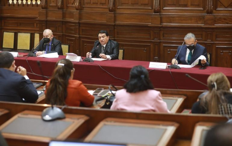 José Luna convocó a sesión extraordinaria de Comisión de Presupuesto para este viernes