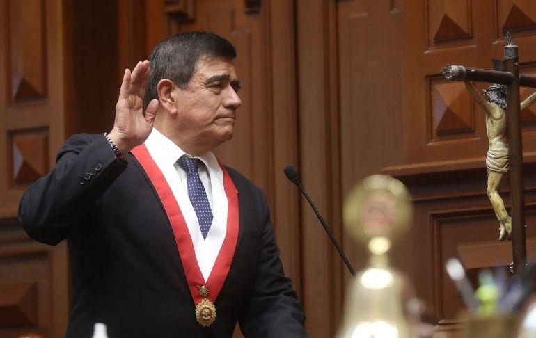 Portada: José Williams informa que no renunciará a la presidencia del Congreso ante eventual vacancia de Pedro Castillo