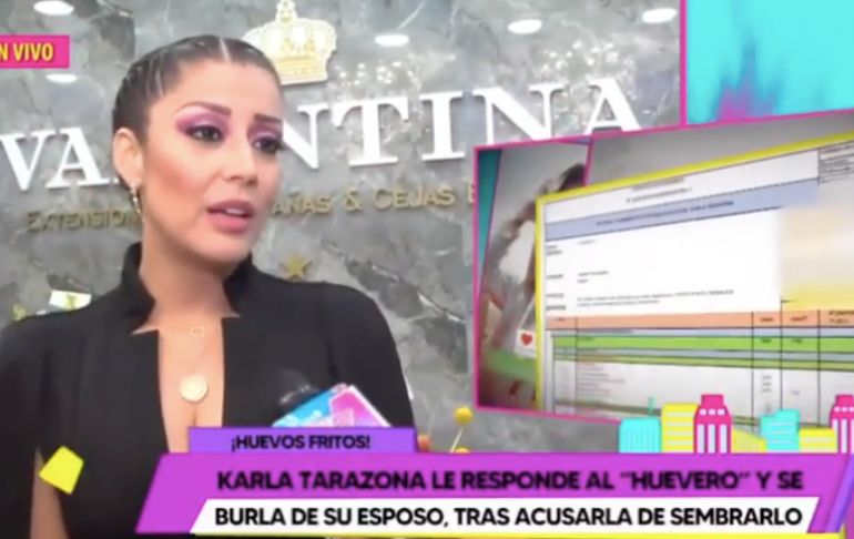 Karla Tarazona niega haber sembrado a Rafael Fernández: "Mi nueva profesión, jardinera" [VIDEO]