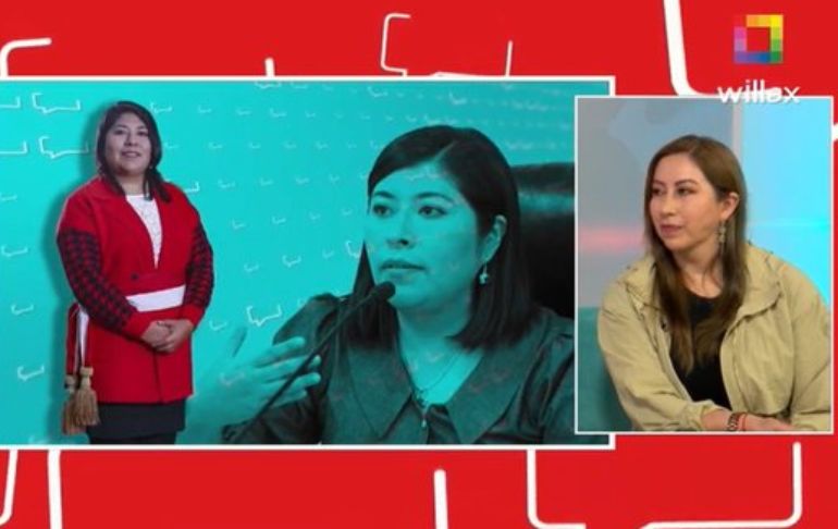 Katherine Ampuero sobre Betssy Chávez: "Ella se jacta de ser una constitucionalista"