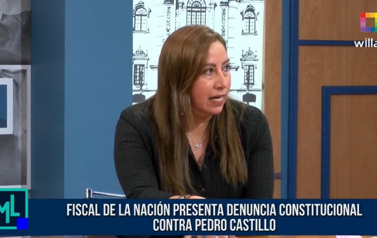 Katherine Ampuero: "Desde Palacio quieren desprestigiar a la fiscal de la Nación" [VIDEO]