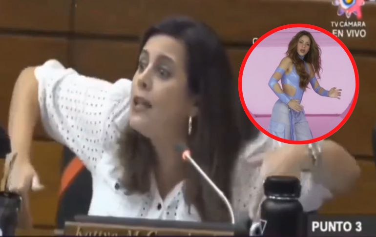 Paraguay: diputada canta y baila 'Te felicito' de Shakira para confrontar a opositores [VIDEO]