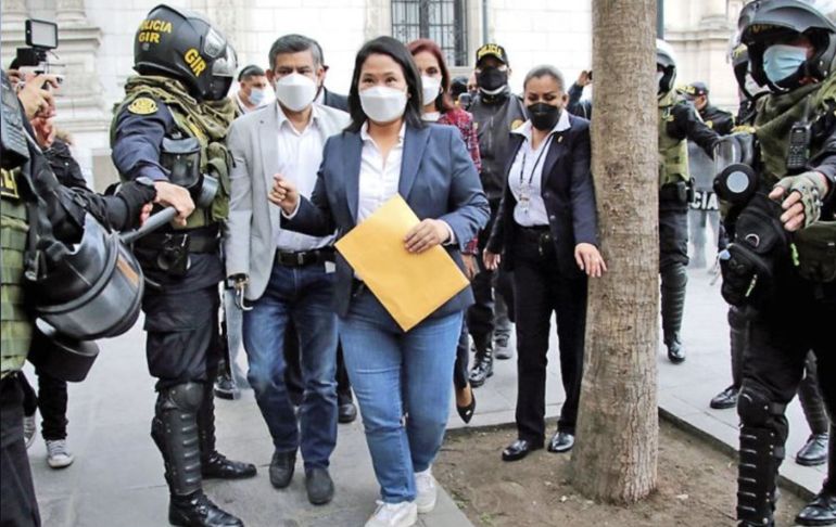 Portada: Caso Cócteles: Keiko Fujimori seguirá siendo procesada por lavado de activos