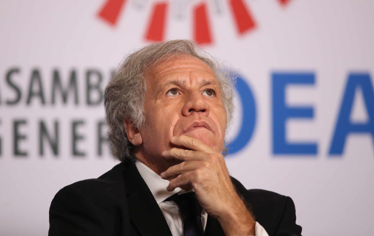 Portada: Luis Almagro dice que el régimen de Nicolás Maduro nunca concretó la salida de Venezuela de la OEA