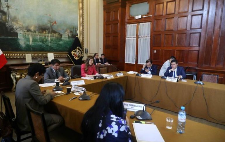 Subcomisión: Lady Camones suspendió debate del informe final por traición a la patria contra Pedro Castillo