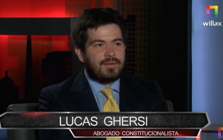 Lucas Ghersi: "Hay una cultura de violencia política en la extrema izquierda en el Perú" [VIDEO]