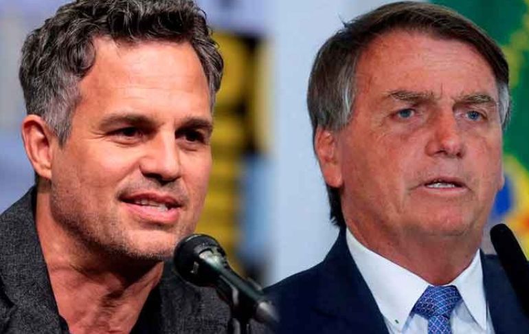 Portada: Mark Ruffalo hace campaña a favor de Lula da Silva y arremete contra Jair Bolsonaro