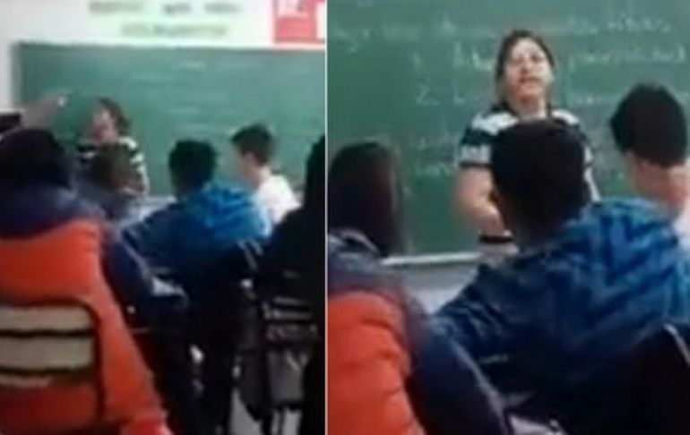 Argentina: madre ingresa a aula y golpea al supuesto acosador de su hijo