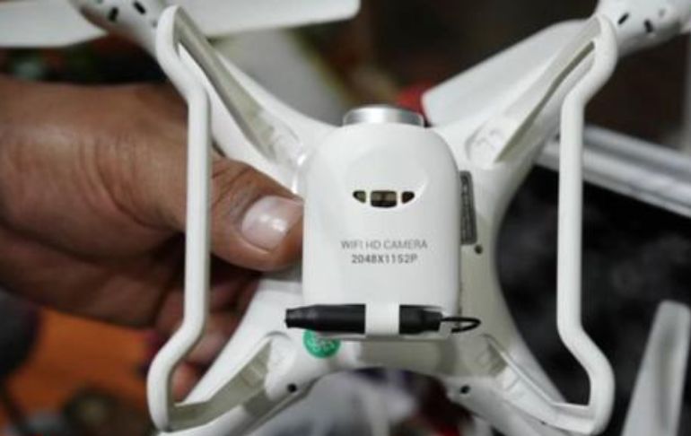 Detienen a delincuentes que utilizaban drone para seguir a sus víctimas