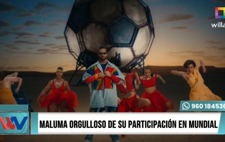 Portada: Maluma sobre su show en el Mundial Qatar 2022: "Qué orgullo estar representando a mi país"