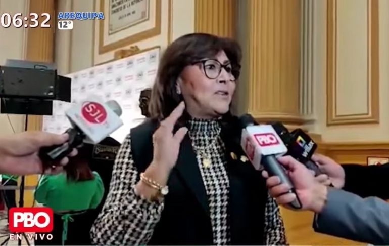 María Jáuregui sobre Dina Boluarte ante el Congreso: "Fue muy evasiva"