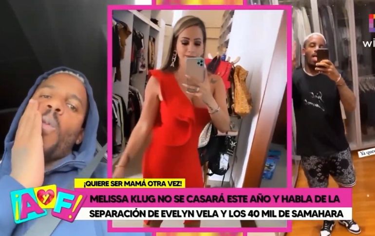 Portada: Melissa Klug y su reacción cuando fue consultada por 'sobrepeso' de Jefferson Farfán [VIDEO]